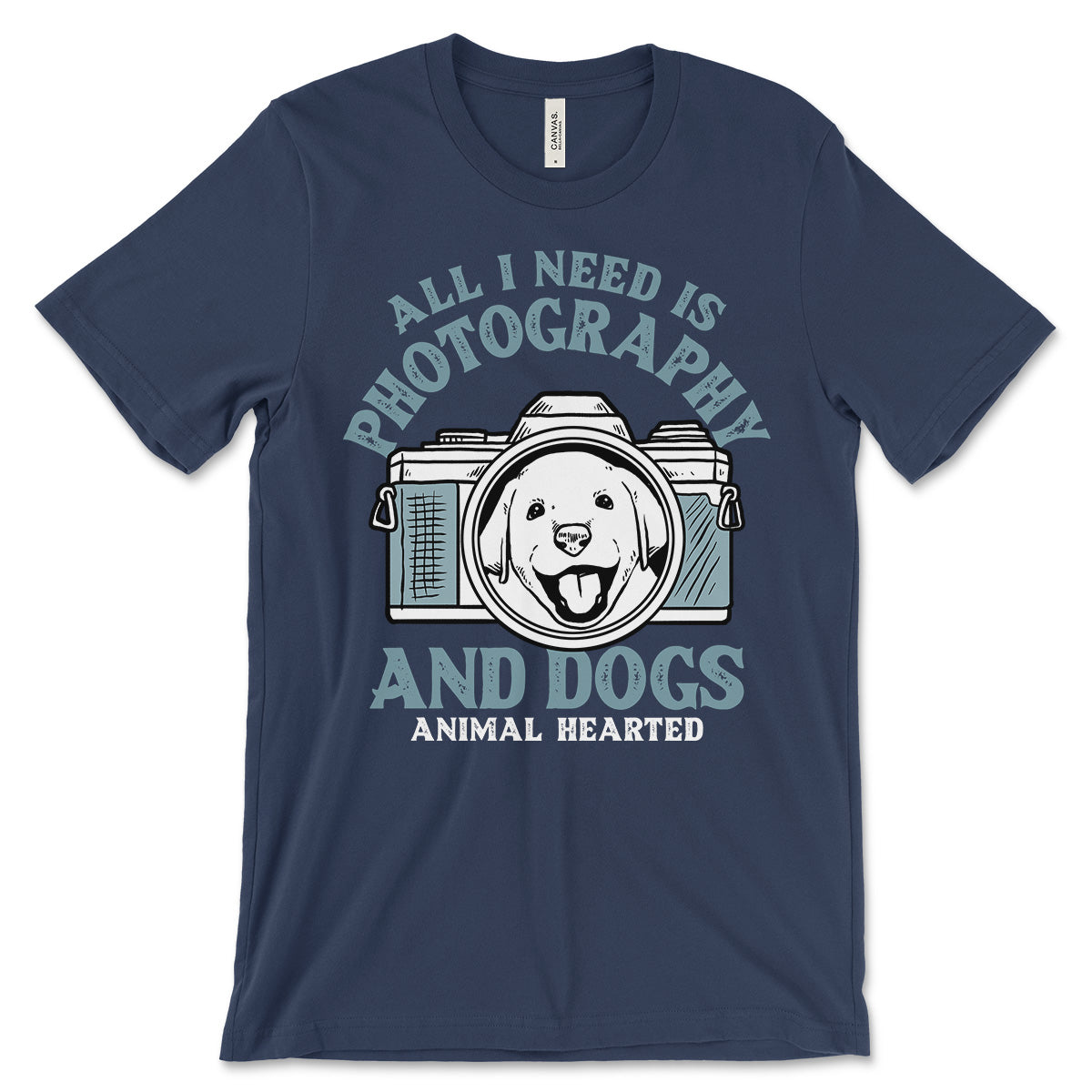 00s dog & cat photo T-shirt 「All we need is love 」犬Tシャツ 猫T