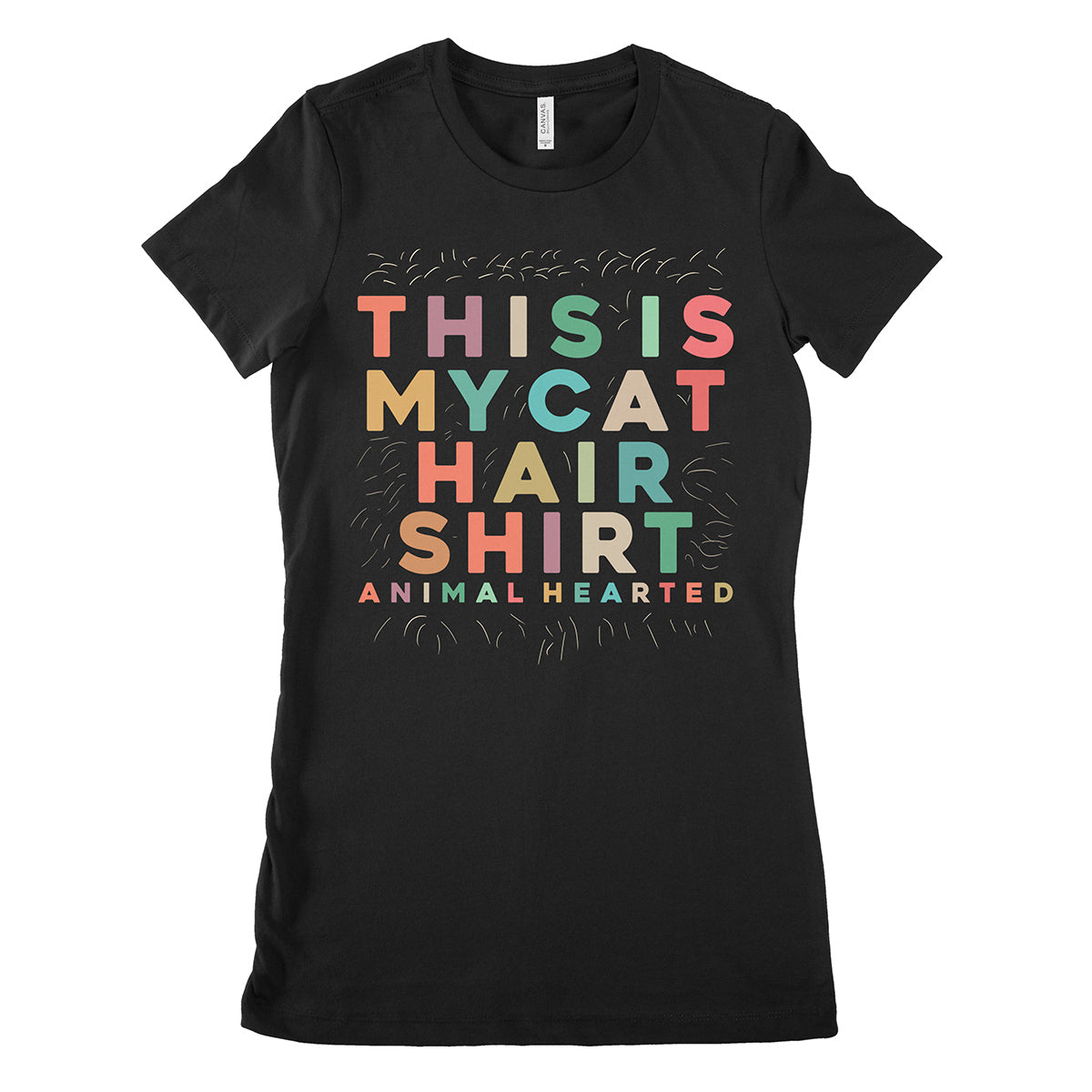 Cat hair shirt sales